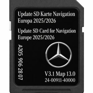MERCEDES NTG5.5 AUDIO 20 NAVIGATION KARTENUPDATE SD-KARTE EUROPE 2025/2026