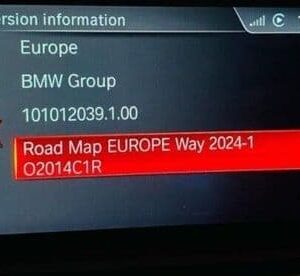 BMW ROAD WAY NAVIGATION KARTENUPDATE USB EUROPE 2024-2