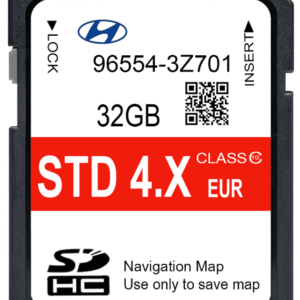 HYUNDAI GEN 4 NAVIGATION KARTENUPDATE SD-KARTE EUROPE 2023-2024