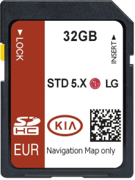 KIA GEN5 STD 5.X LG NAVIGATION KARTENUPDATE SD-KARTE EUROPE 2024-2025