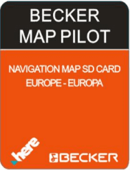 MERCEDES BECKER MAP PILOT NAVIGATION KARTENUPDATE SD-KARTE EUROPE  2023/2024