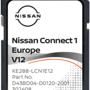 NISSAN CONNECT 1 V12 NAVIGATION KARTENUPDATE SD-KARTE EUROPE 2023