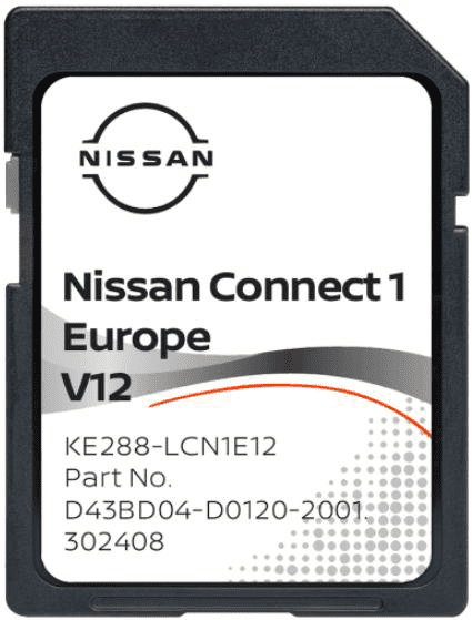 Scheda SD Navigazione Europa 2023 Per Nissan Connect 3 V7 – Mappe Aggiornate Per Micra, Qashqai, X-Trail E Altri