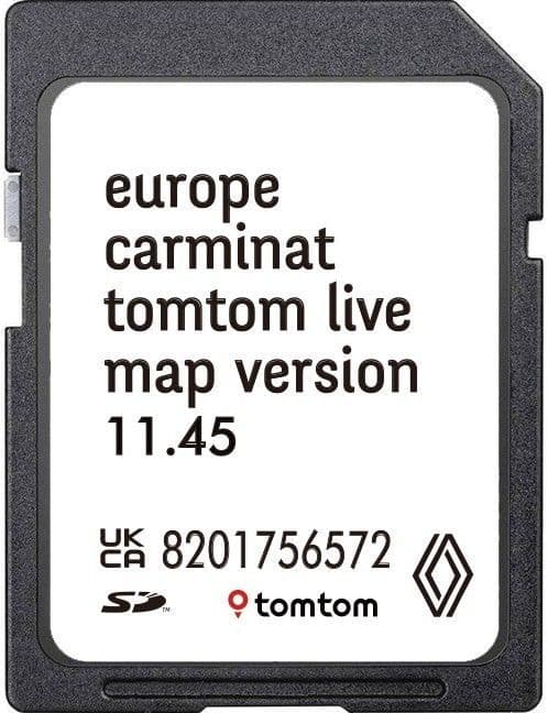 RENAULT CARMINAT LIVE 11.45 NAVIGATION KARTENUPDATE SD-KARTE EUROPE 2025/2026
