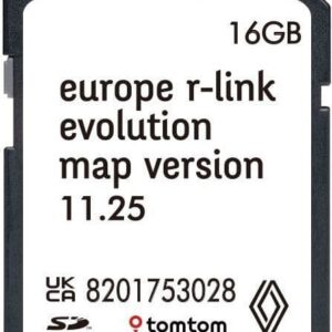 RENAULT R-LINK NAVIGATION KARTENUPDATE SD-KARTE EUROPE 2024-2025 V11.25