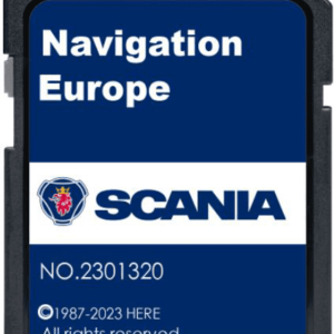 SCANIA TRUCK NAVIGATION KARTENUPDATE SD-KARTE EUROPE 2024