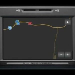 SCANIA TRUCK NAVIGATION KARTENUPDATE SD-KARTE EUROPE 2024