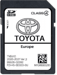 TOYOTA TNS510 NAVIGATION KARTENUPDATE SD-KARTE EUROPE 2020-2021