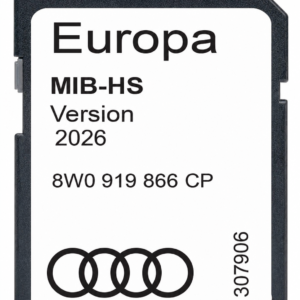 Audi MIB-HS NAVIGATION KARTENUPDATE SD-KARTE EUROPE 2026-2027