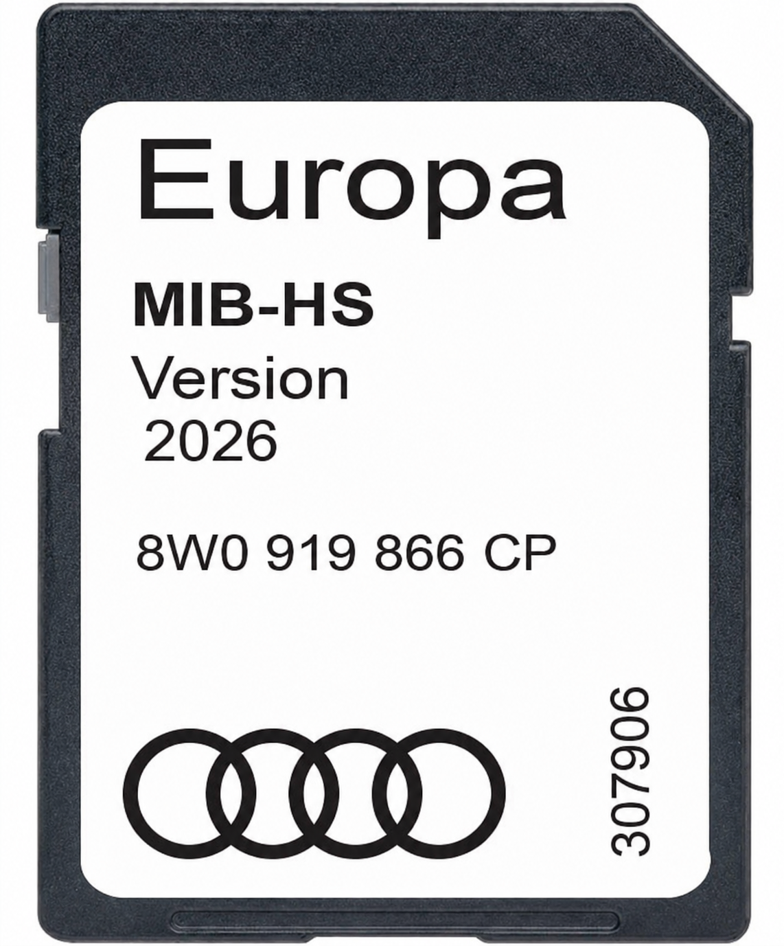 Audi MIB-HS NAVIGATION KARTENUPDATE SD-KARTE EUROPE 2026-2027
