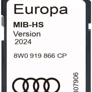 Audi MIB-HS NAVIGATION KARTENUPDATE SD-KARTE EUROPE 2024/2025