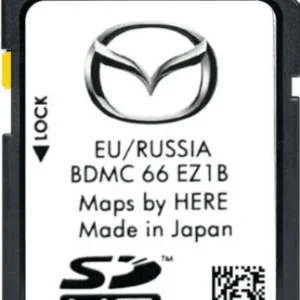 MAZDA 3 WIDESCREEN NAVIGATION KARTENUPDATE SD-KARTE EUROPE 2025