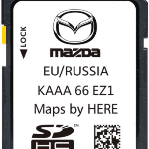 Mazda Connect 2 Sat NAV Map SD Card Navigation Update 2023/2024